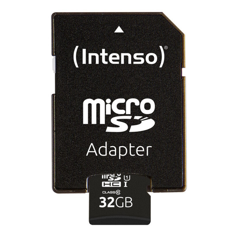 Intenso Micro SD CARD 32GB class10 with adapter